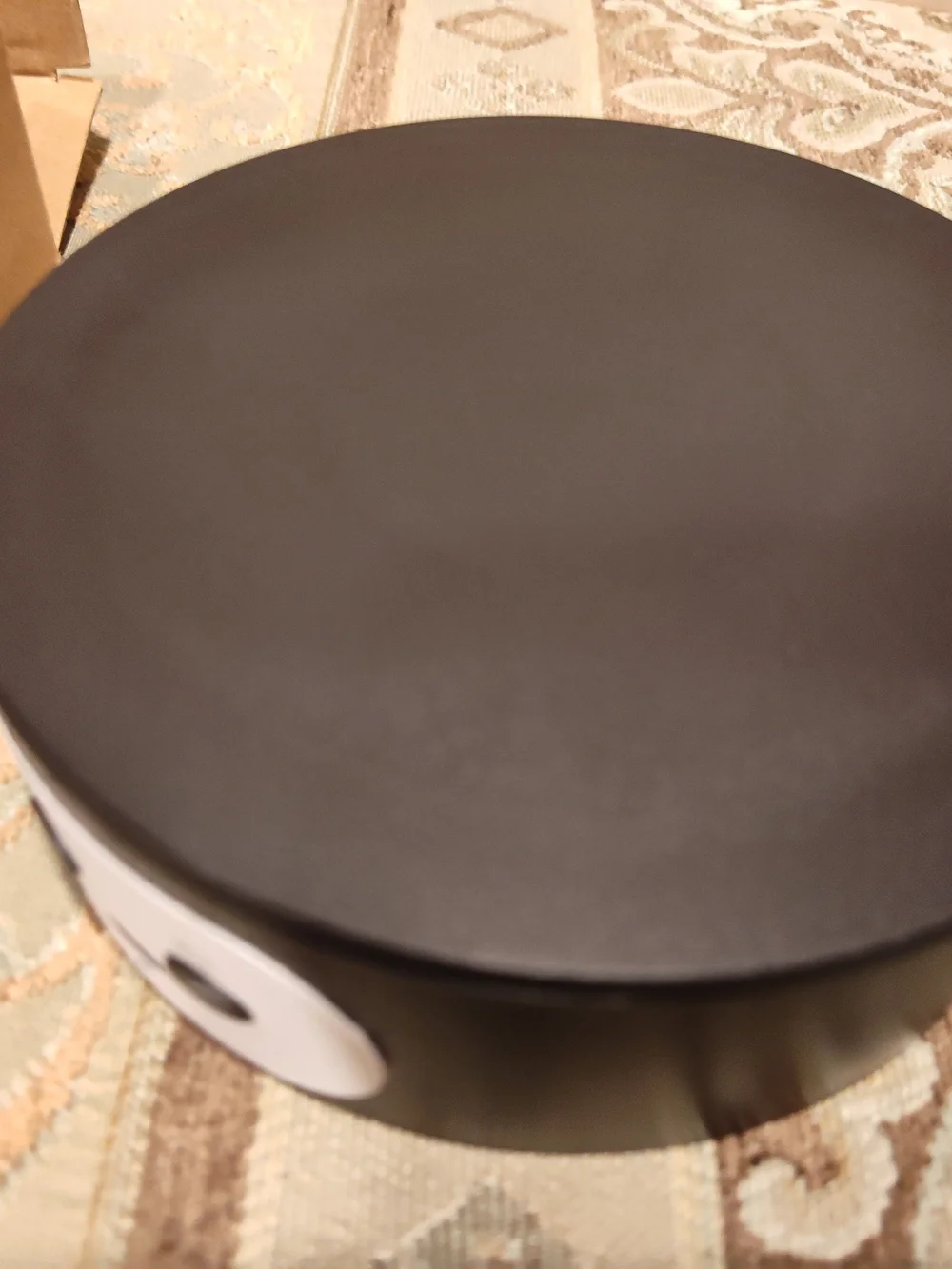 Portable Black Rotating Display Turntable - Compact Showcase Spinner